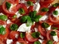 Tomato Basil Mozzarrella Caprese Salad
